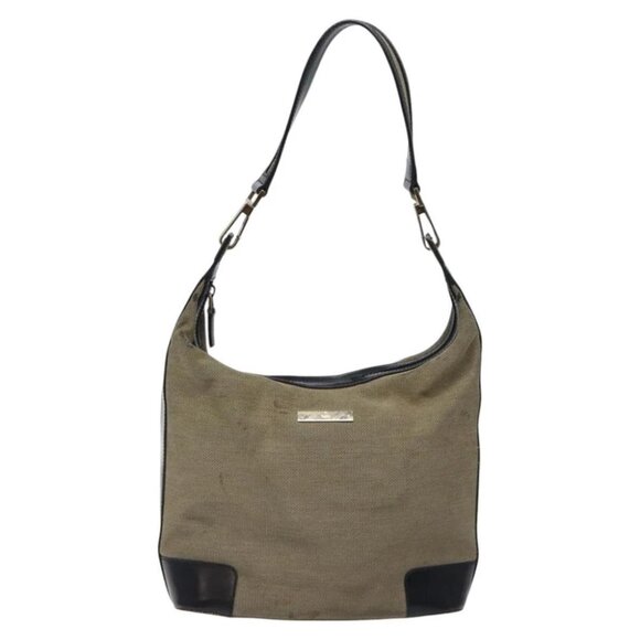 GUCCI Shoulder Bag Canvas Beige - Picture 1 of 14